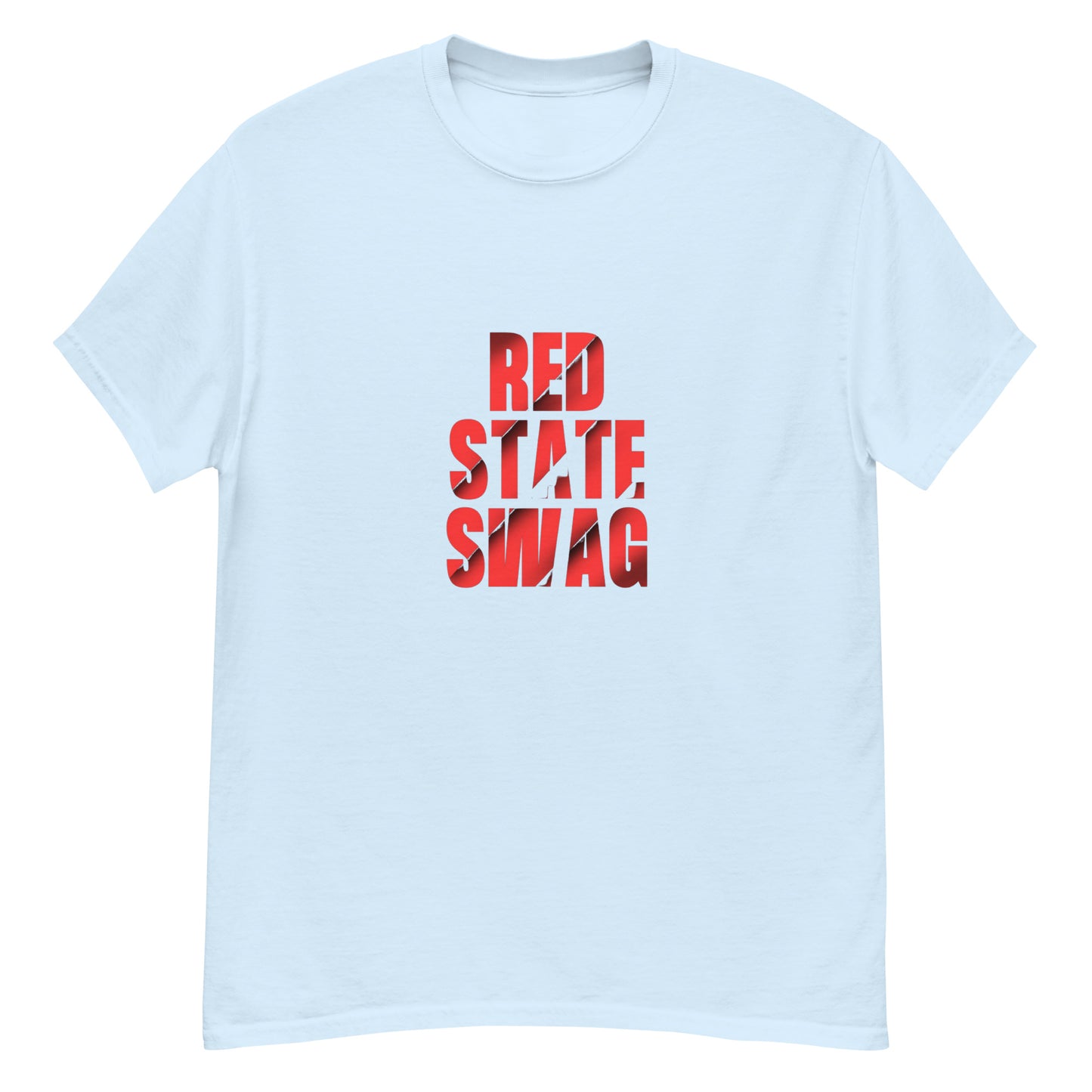 "RED STATE SWAG" RED VERS. -T-SHIRT