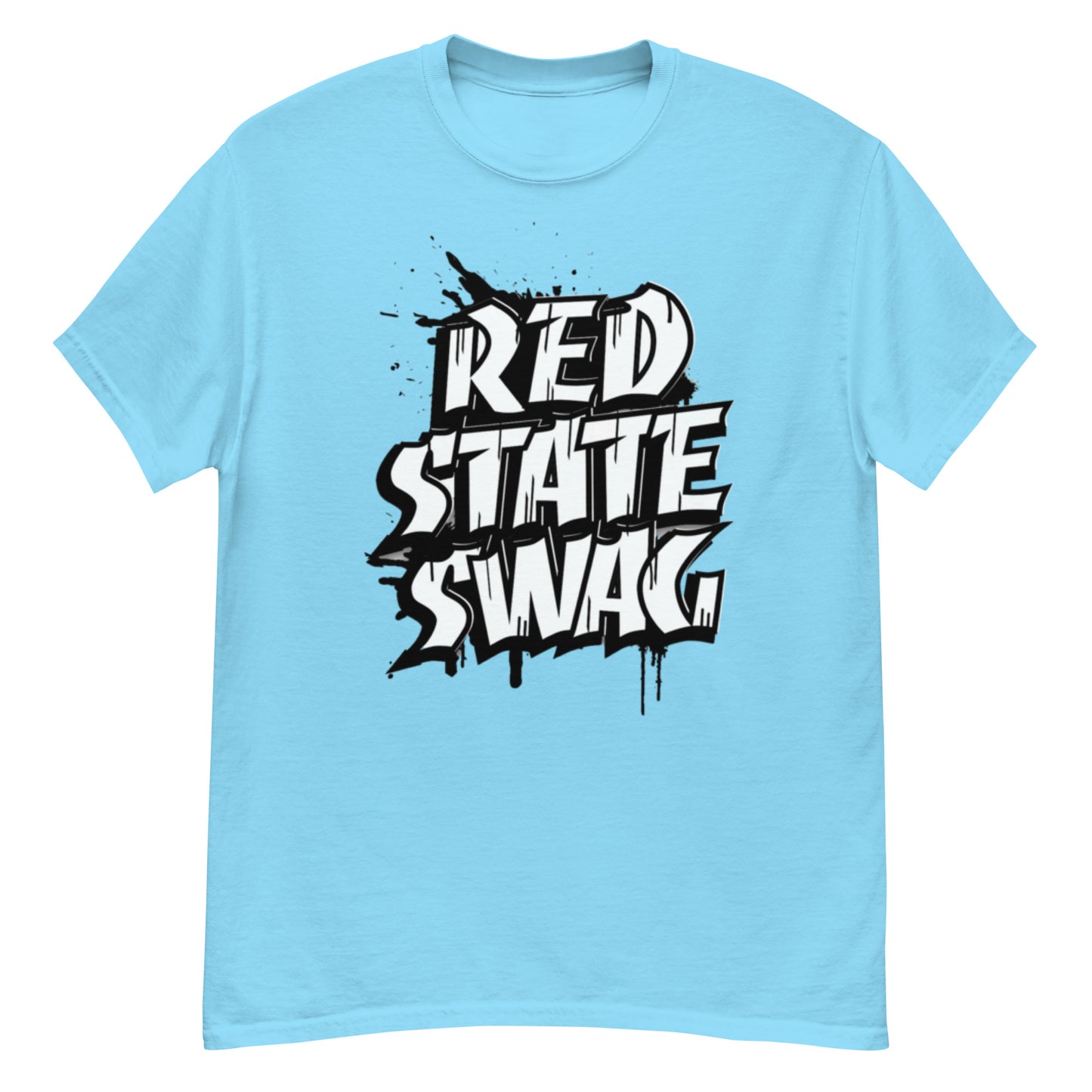 "RED STATE SWAG" WHITE VERS. -T-SHIRT