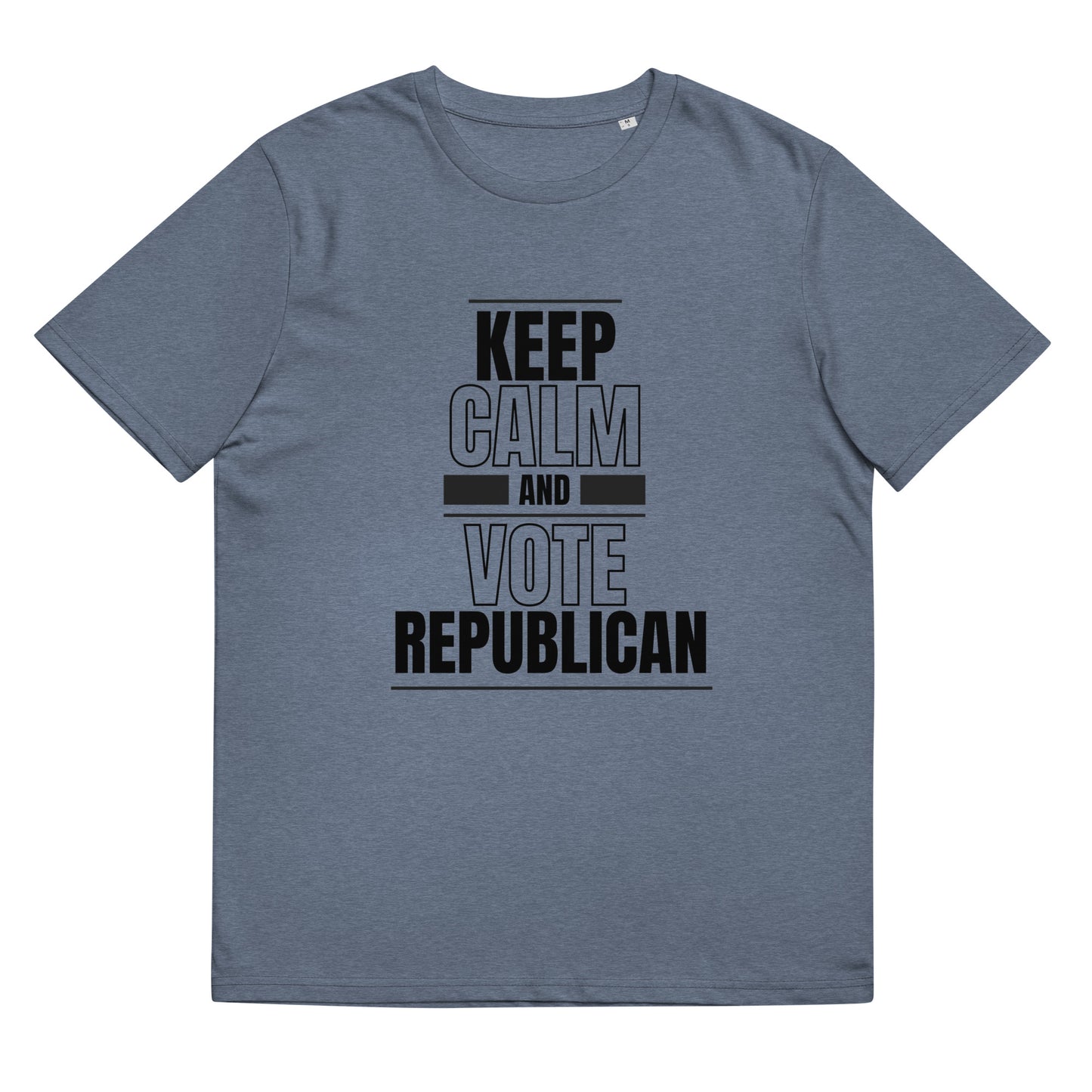 "KEEP CALM AND VOTE REPUBLICAN" BLACK VERS. -UNISEX T-SHIRT