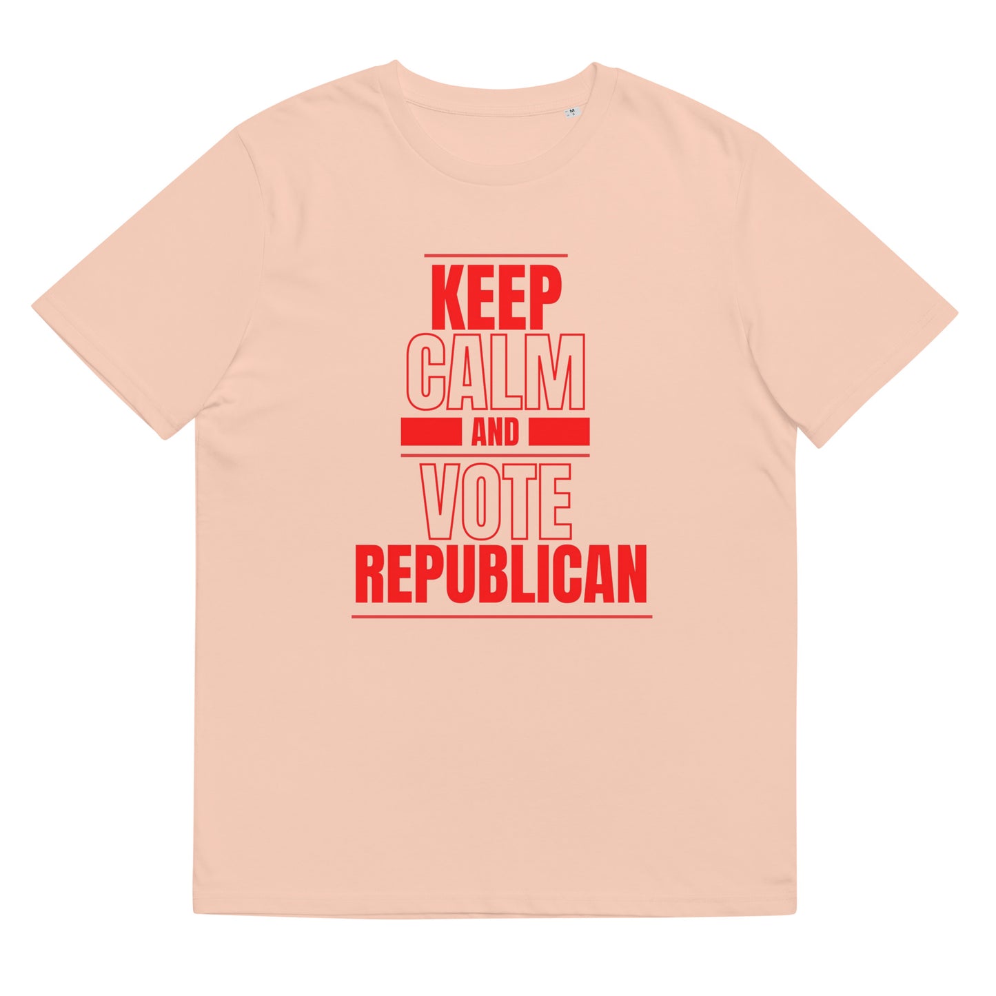 "KEEP CALM AND VOTE REPUBLICAN" RED VERS. - UNISEX T-SHIRT