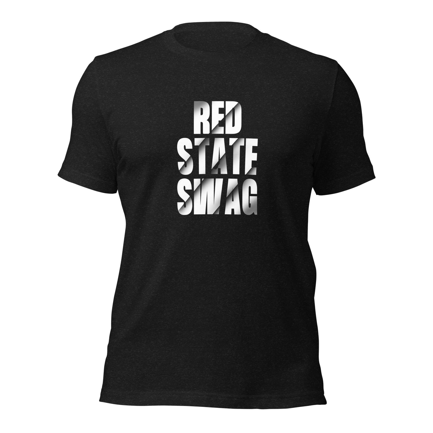 "RED STATE SWAG" WHITE VERS. - UNISEX T-SHIRT