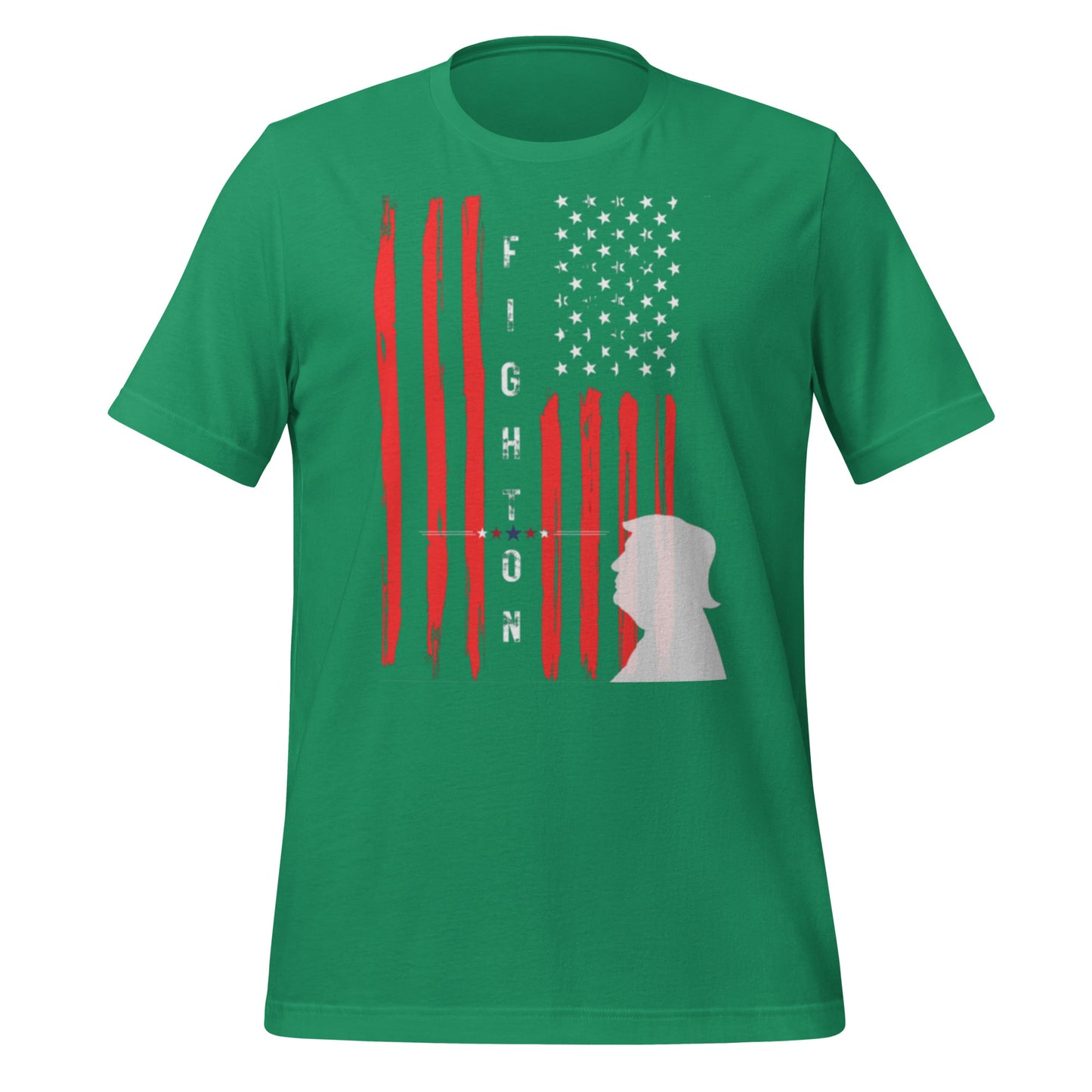 "FIGHT ON " WHITE VERS.- UNISEX T-SHIRT