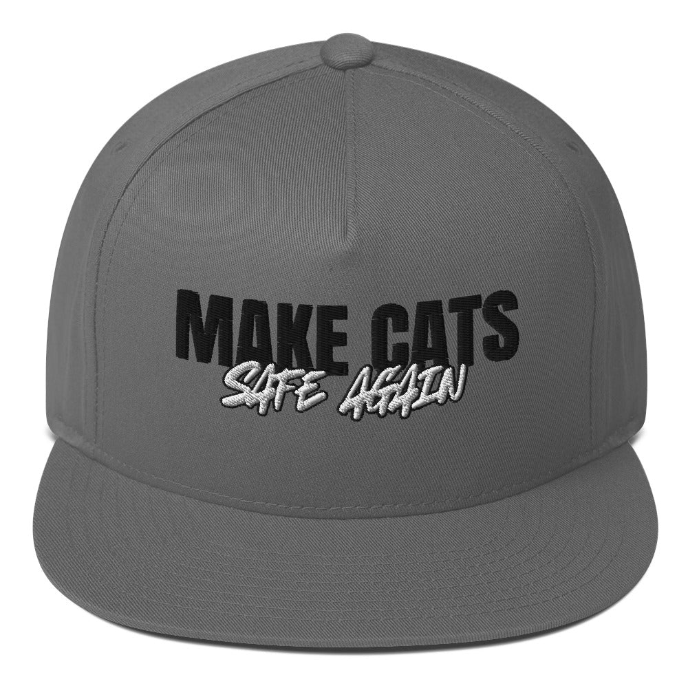 MAKE CATS SAFE AGAIN - BLACK AND WHITE