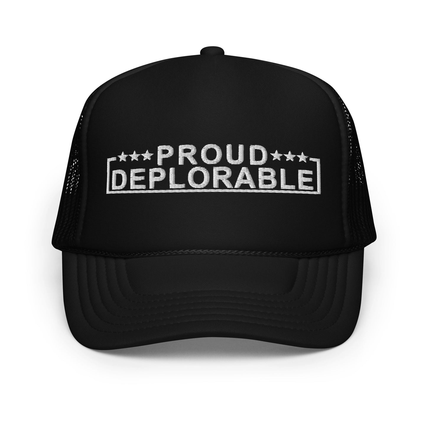 PROUD DEPLORABLE - WHITE