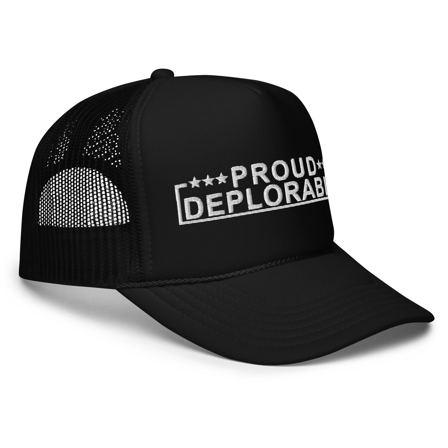 PROUD DEPLORABLE - WHITE