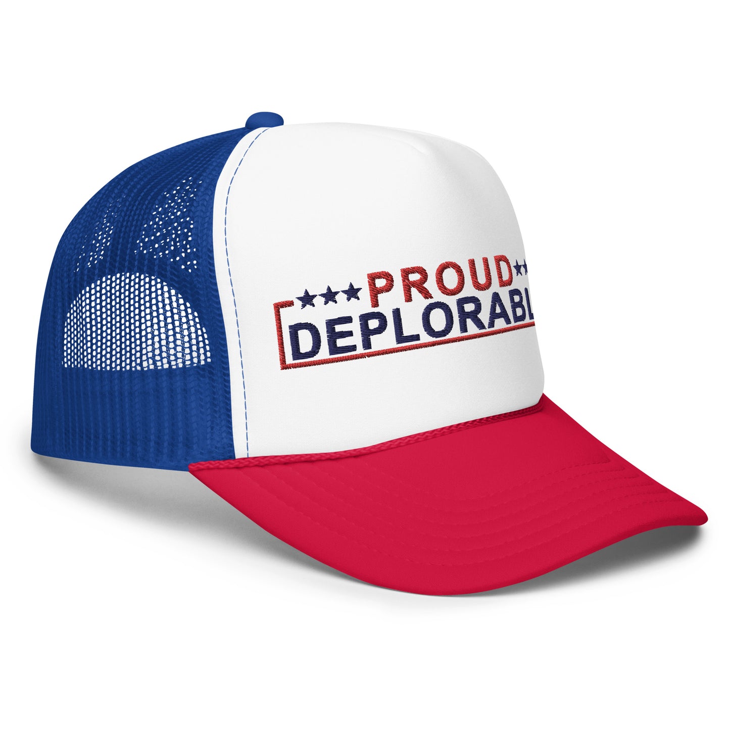 PROUD DEPLORABLE - RED & BLUE