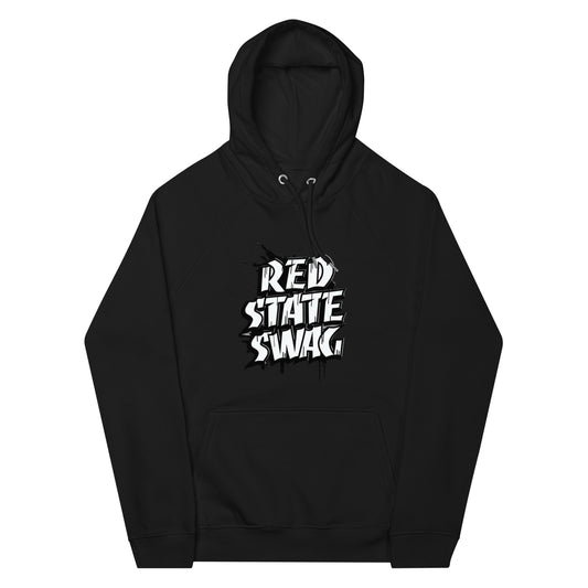 "RED STATE SWAG" WHITE VERS. -UNISEX HOODIE