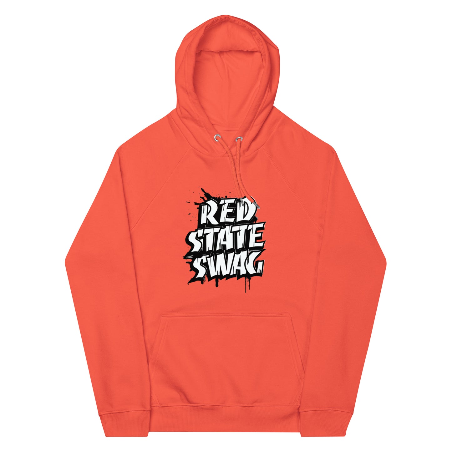 "RED STATE SWAG" WHITE VERS. -UNISEX HOODIE