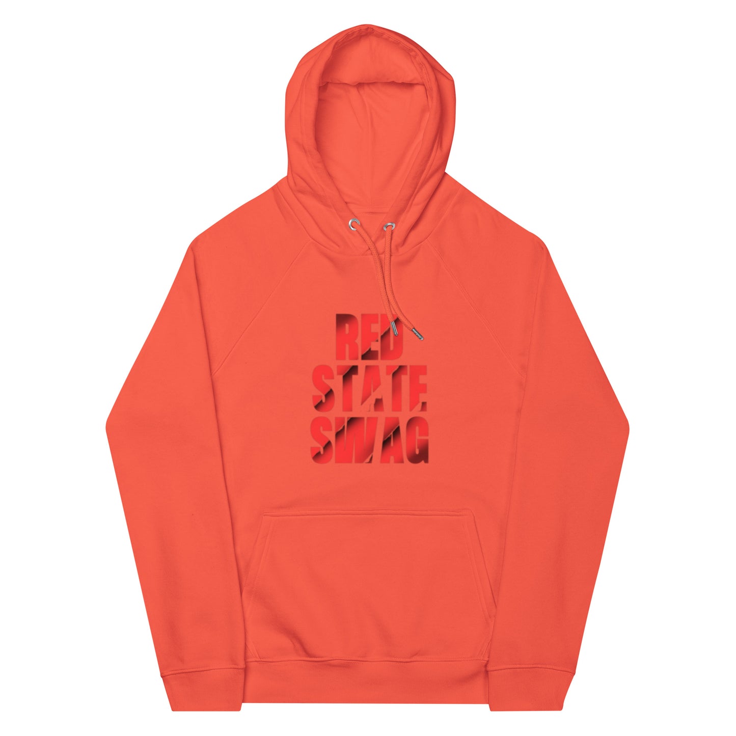 "RED STATE SWAG" RED VERS. - UNISEX HOODIE