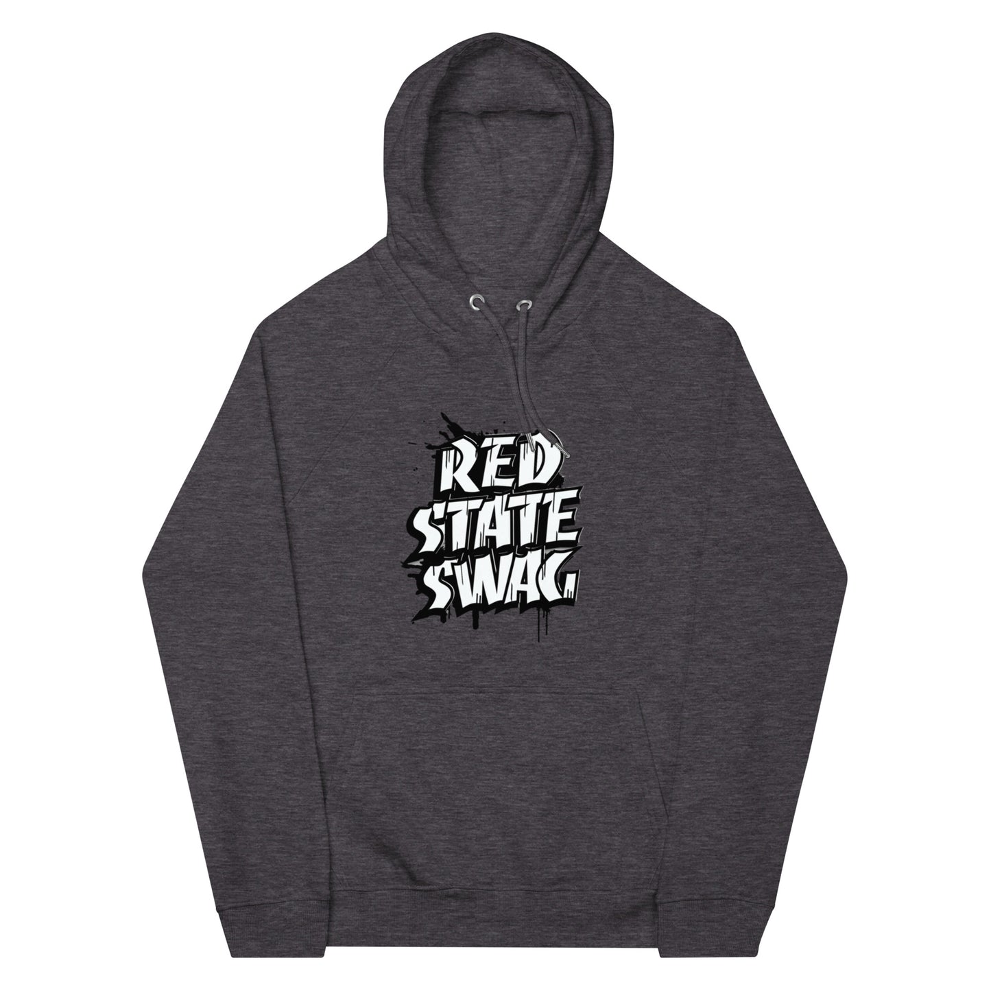 "RED STATE SWAG" WHITE VERS. -UNISEX HOODIE