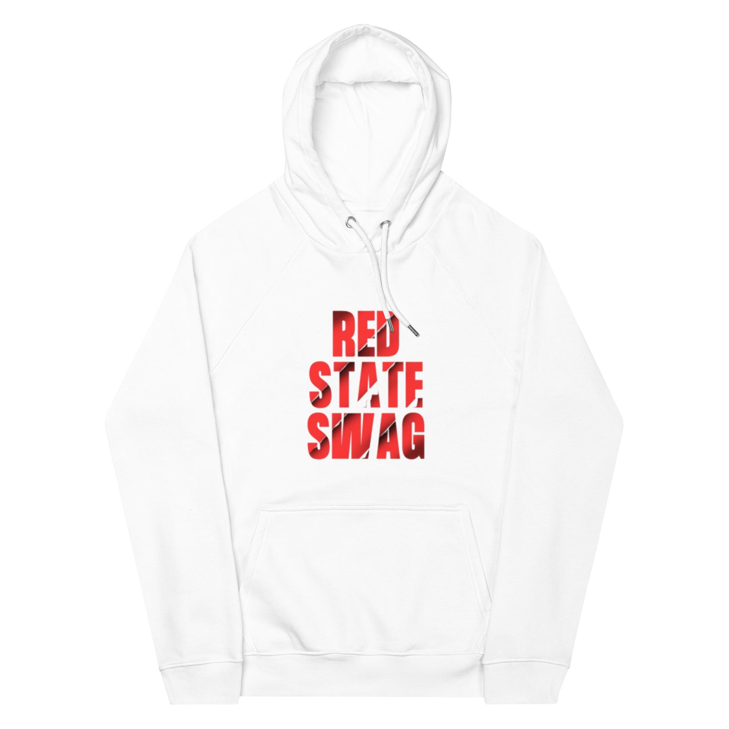 "RED STATE SWAG" RED VERS. - UNISEX HOODIE